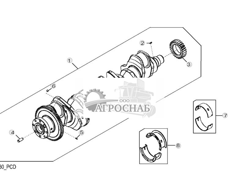 4701 Crankshaft and Bearings - ST130090 190.jpg